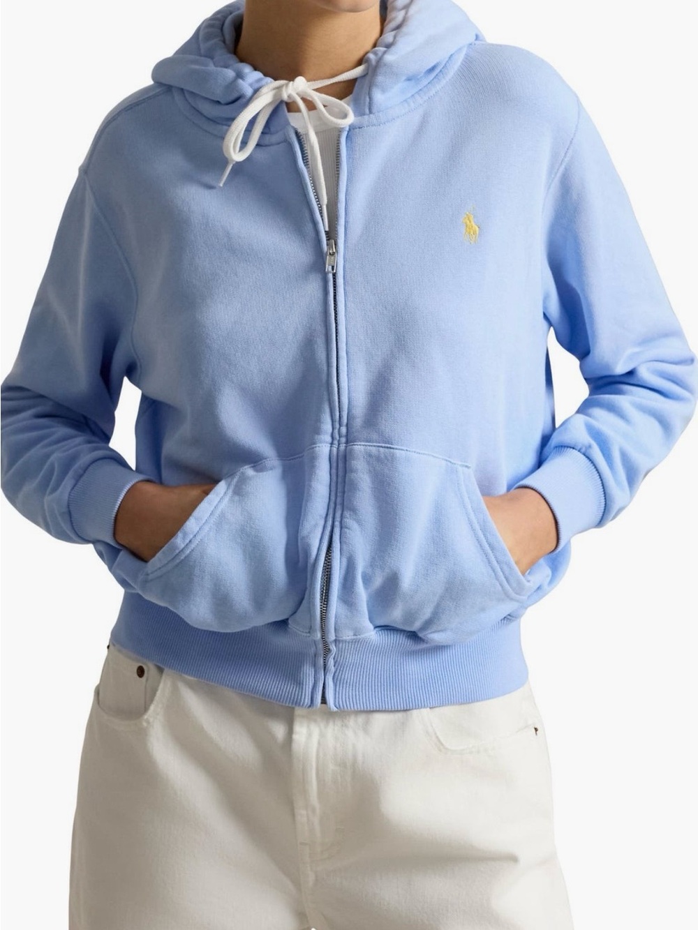 Polo Ralph Lauren Arctic Fleece Shrunken Fit Zip-Up Hoodie Size - S